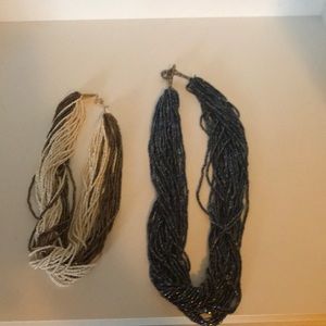 Beaded necklaces